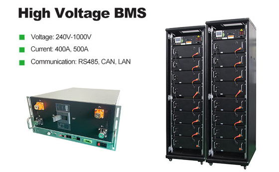480V 400A Güneş Bataryası Yönetim Sistemi, BMS Batarya Rack Kabinesi için 20Kw 19Kw