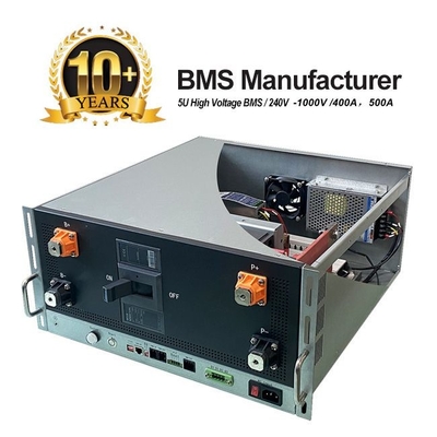Lityum-İyon Pil Yönetim Sistemi LFP/NMC/LTO Pil Enerji Depolama için Yüksek Gerilim BMS180S 500A 576V