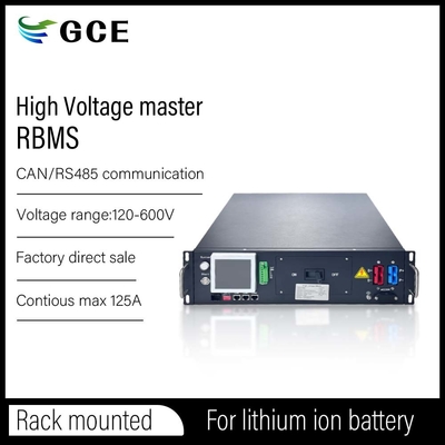 HV Pil Yönetim Sistemi 384V 100A 120S UPS ve BESS için Lifepo4 pilleri CAN/RS485 iletişim rölesi bms ile