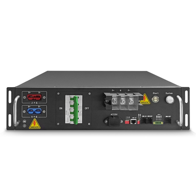 GCE Yüksek Voltajlı BMS 50A 2.5U pil yönetim sistemi UPS Lityum iyon pil paketleri için CAN/RS485 iletişim