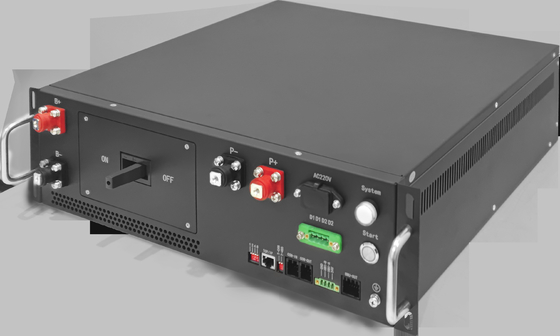 Batarya Enerji Depolama Çözümü ESS UPS için Master Slave LFP/NMC/LTO BMS 136S 435.2V 125A BMS 3U