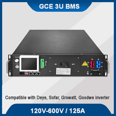 5000 Event Records Master Slave All In One Voltage BMS 120V-500V AC/DC Çift Güç kaynağı Siyah