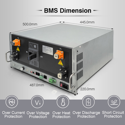 Yüksek Voltaj 272S870.4V 500A BMS Lifepo4 BMS Batarya Depolama Çözümü HV BMS Solar ESS UPS Güç LFP Sistem Lifepo4 ESS