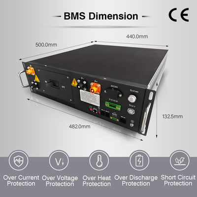 Ukrayna AB Sıcak Satış 192S 614.4V 100A Yüksek Gerilim BMS, 3.2V 100Ah 200Ah 320Ah 280Ah Lifepo4 Pil Lityum İyon Hücre ESS için