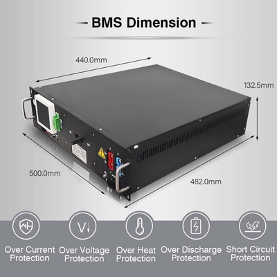 GCE BMS Pil Yönetim Sistemi 120S 384V 125A RS48S CAN BUS Protokolü ile