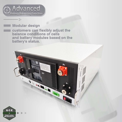 5U boyutu BMS Master Slave 720V 400A UPS yedek için boşaltma akımı
