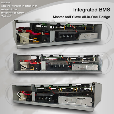 ESS UPS Güç kaynağı Entegre BMS 30-60S 96V-192V 100A 2U Demir Kutusu