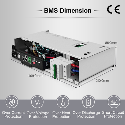 Relay Entegre BMS 96V 100A 30S BMS, RS485 CAN İletişim