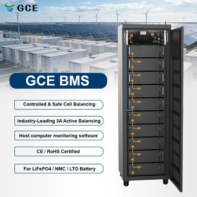 GCE HV Master RBMS 3A Active Balance 112S-270S 100A 200A 250A Battery Management System for Rack Mounted Lithium Battery System
