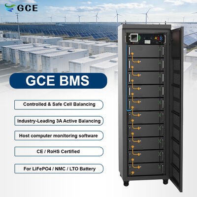 3U Yüksek Voltajlı BMS Pil Yönetim Sistemi, Lityum Pil Paketleri için 96V1500V, Enerji Depolama Sistemi için 100A600A Akıllı BMS Endüstriyel ve Ticari ESS Çözümü Modüler Pil Yönetimi