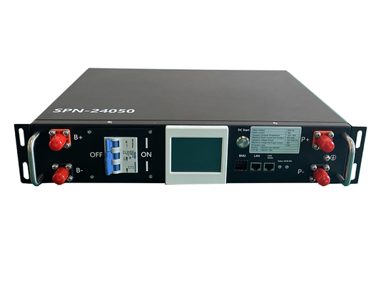 2U Smart Bms Daly 45S 144V 125A Yüksek Voltajlı Lifepo4 Pil Paketi