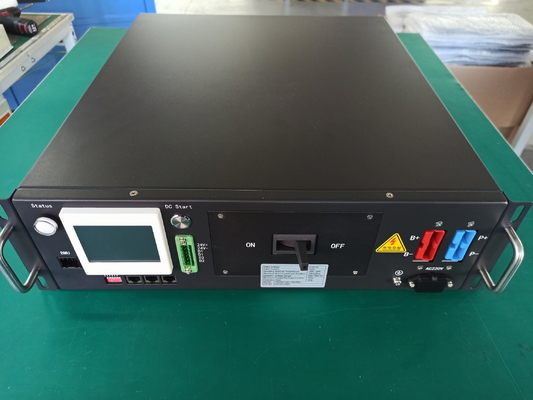 3U 19 inç Pil Paketi BMS, Lifepo4 için 480V 125A Pil Yönetim Sistemi
