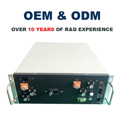 Gce Yüksek Voltaj 4U Master And Slave 200A 448V BMS, AC/DC çift güç kaynağı ve güç tüketimi ≤15W